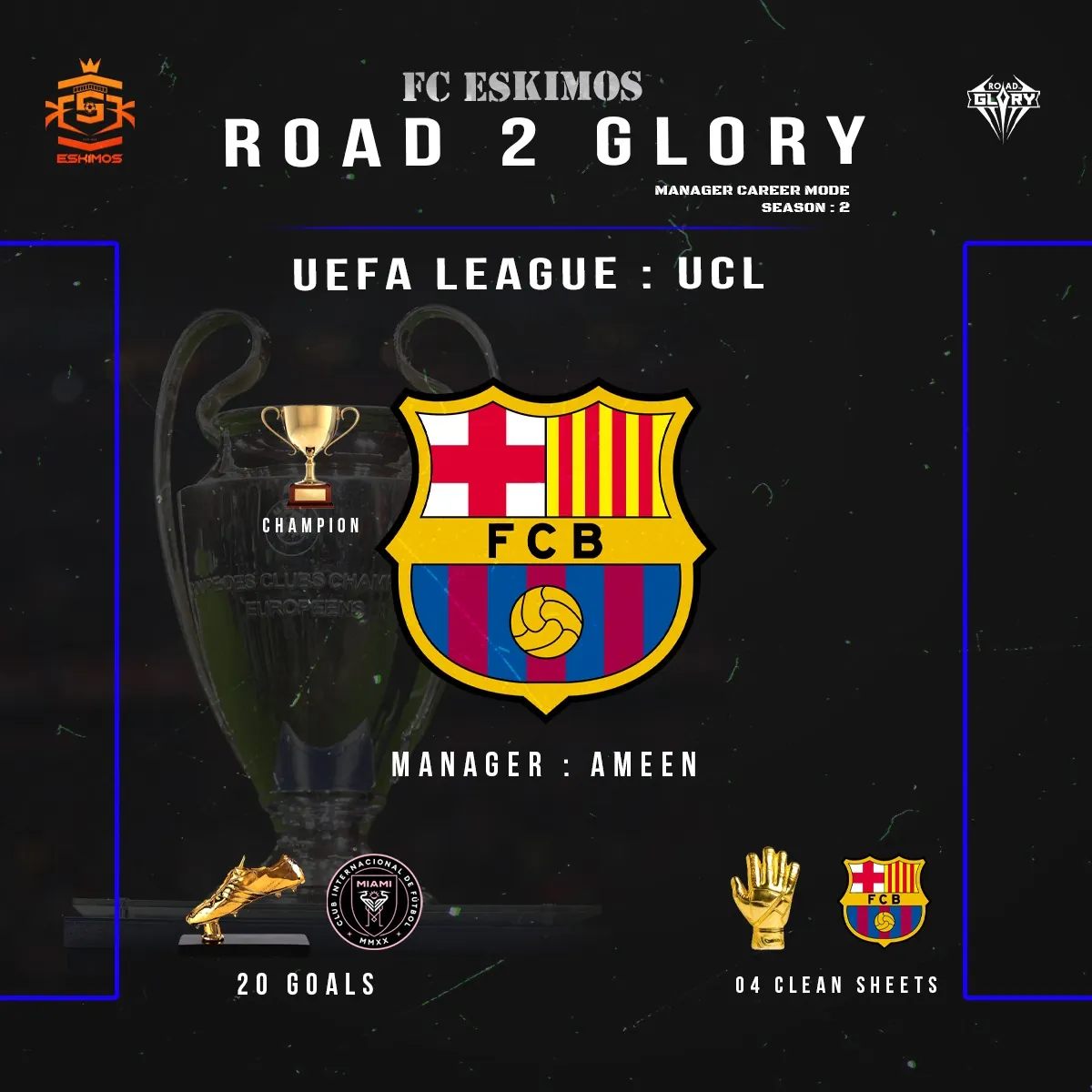 UEFA Super Cup Trophy